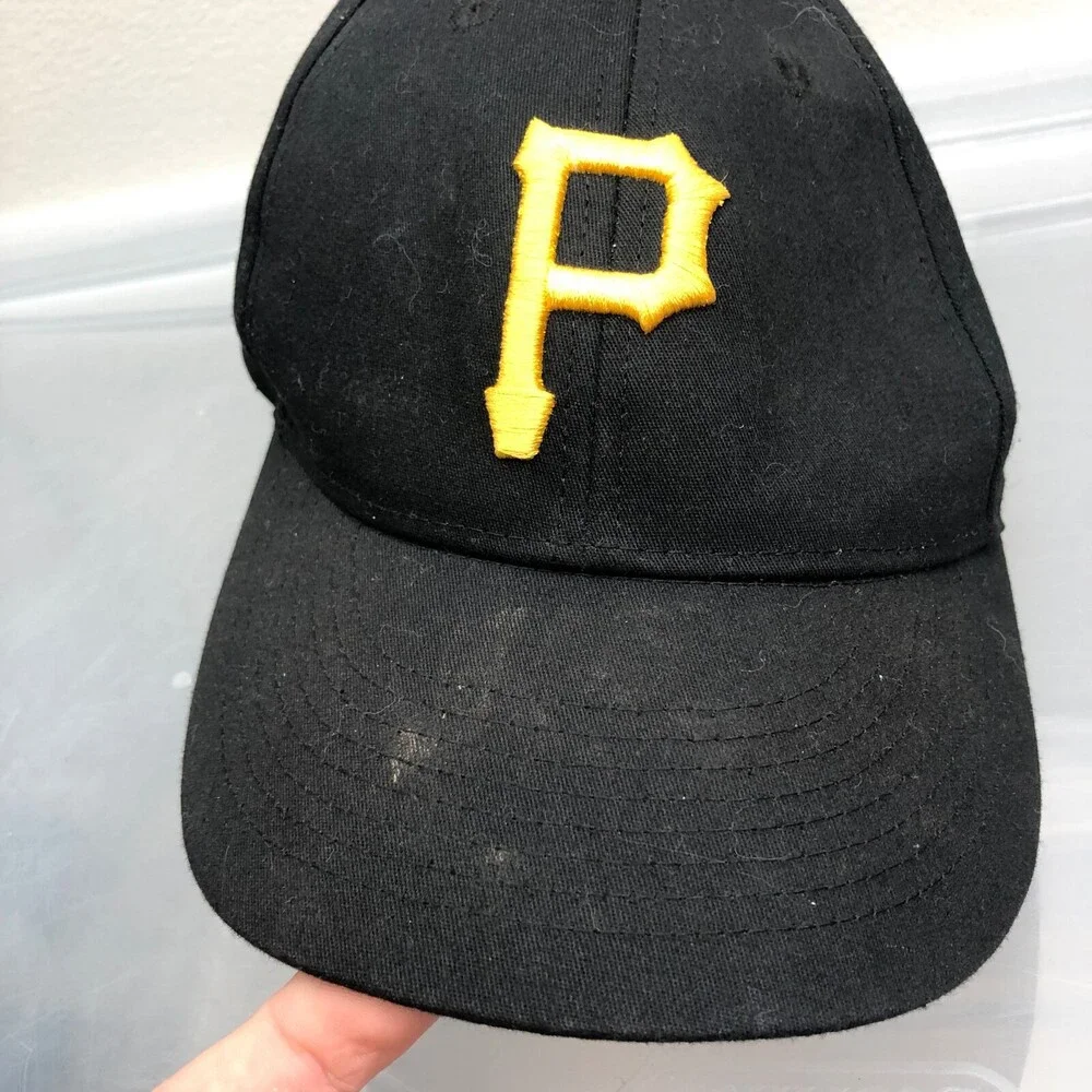 Pittsburgh Pirates Hat Youth Black‎ Adjustable Size Cap Boys MLB Baseball